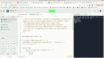 python file di testo esercizio risolto