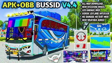 How to Add OBB in Bus Simulator Indonesia | v4.4 | Bussid UPDATE apk obb v4.4 | No Password 