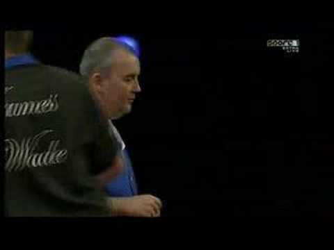Phil Taylor Unofficial 9 dart finish Brighton