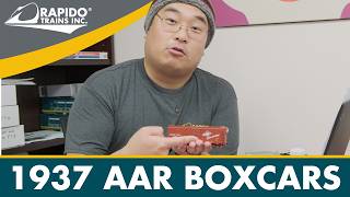 1937 AAR Boxcar Unboxing!