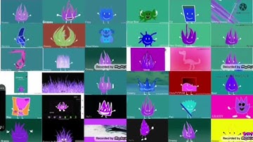 Bfdi auditions but with 36 other animations g major