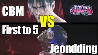 [ENGSUB] CBM (Jin) vs Jeondding (Reina) (TEKKEN 8 - 체베망 vs 전띵, 5선승)