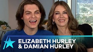 How Elizabeth Hurleys Lookalike Son Damian Realized She Was Famous