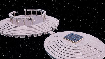 Floating 1V1 map on Fortnite Creative 😉🏛