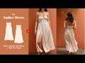 DIY Amber Cami Maxi Summer Dress Pattern Sew-along Tutorial - tintofmintPATTERNS