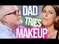 Dad Does Daughter's Makeup FLAWLESSLY