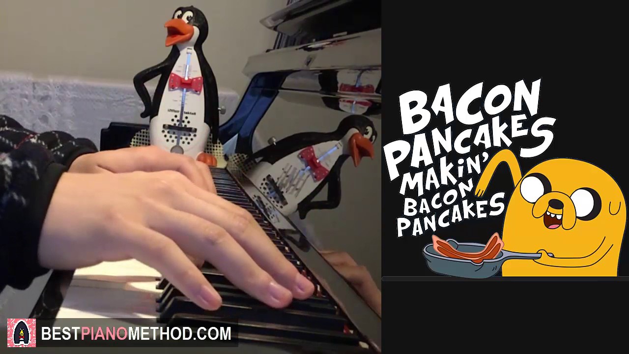 Adventure Time Bacon Pancakes Song (Piano Cover by Amosdoll) YouTube