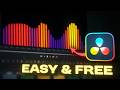 FREE Real Time Audio Visualiser Plugin for DaVinci Resolve