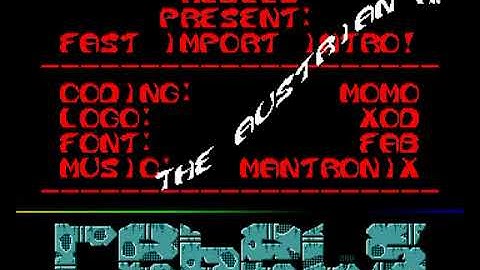 Rebels - Fast Import Intro Amiga Intro