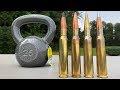 50 BMG vs Kettlebell