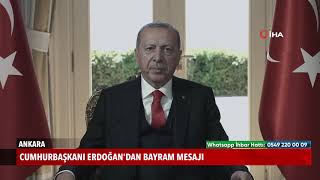 Hurbaşkanı Recep Tayyip Erdoğandan Bayram Mesajı