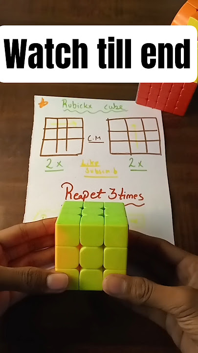 Rubiks cube dengrastic magic trick watch it 😶‍🌫️🧐 #shorts #shortsfeed #youtubeshorts #shortvideo