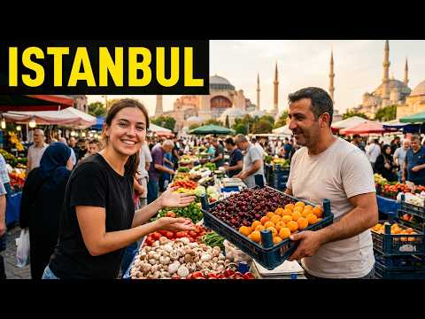 Istanbul’s Craziest Food Bazaar 🇹🇷 — Pure Chaos!