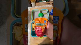 What my son who has autism ate today! 🍎 #autism #snacks #lunchbox