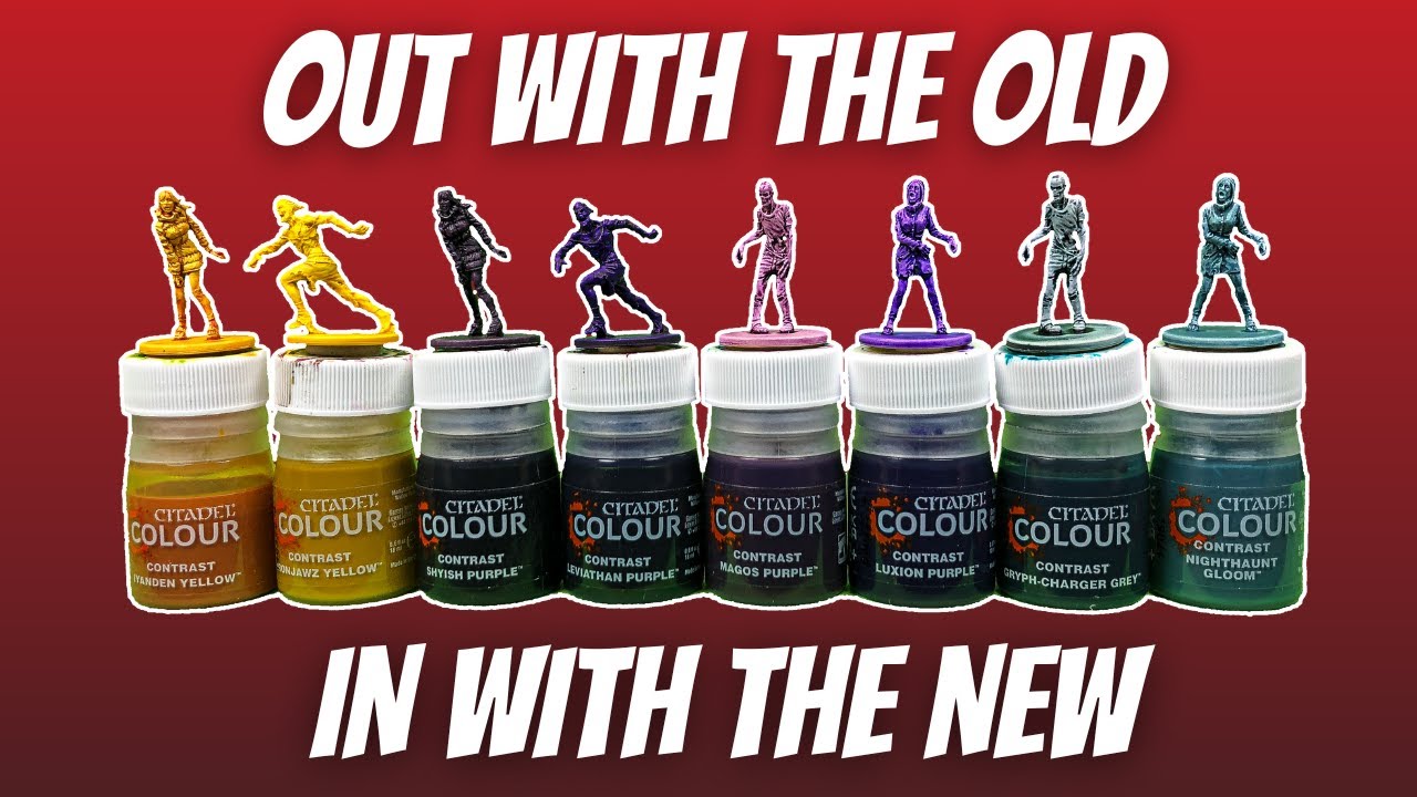 New Contrast Paints - Are they just better versions of the old