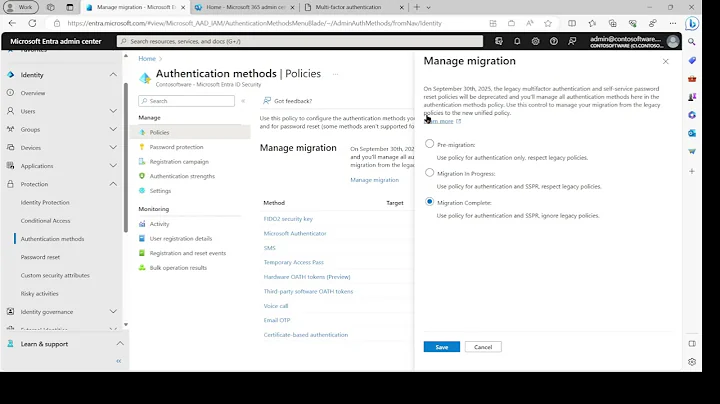 Microsoft Entra ID Authentication Methods Policy