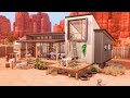 The sims 4 stop motion build  tiny house on wheels  moving furniture  no cc