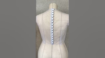 How To Sew Button loops With illusion Mesh!! Full tutorial is up on my channel #corset #shorts