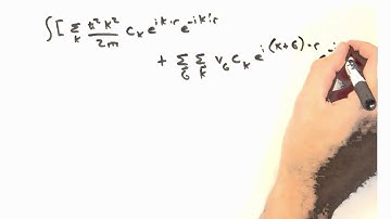 Solid State Physics in a Nutshell: Week 10.1 Bloch theorem and Central equation