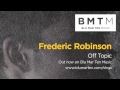 Frederic robinson  off topic out now on bmtm