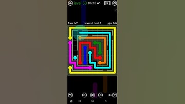 How To Solve Flow Free Courtyard Spin Level 50 10x10 Hard Board Walk Through Solution Walkthrough
