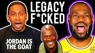 Stephen A. Smith GOES IN on LeBron James Legacy being DESTROYED‼️🤯🤬💔🐐❌