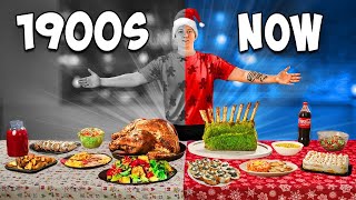 Christmas Dinner Now vs 100 Years Ago by VANZAI
