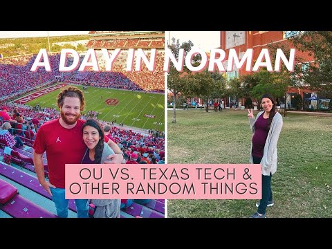A DAY IN NORMAN, OKLAHOMA VLOG | OU vs Texas Tech Game | Travel Vlogging