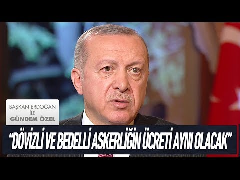 Yeni Askerlik Sisteminin Detayları - Başkan Erdoğan Ile Gündem Özel