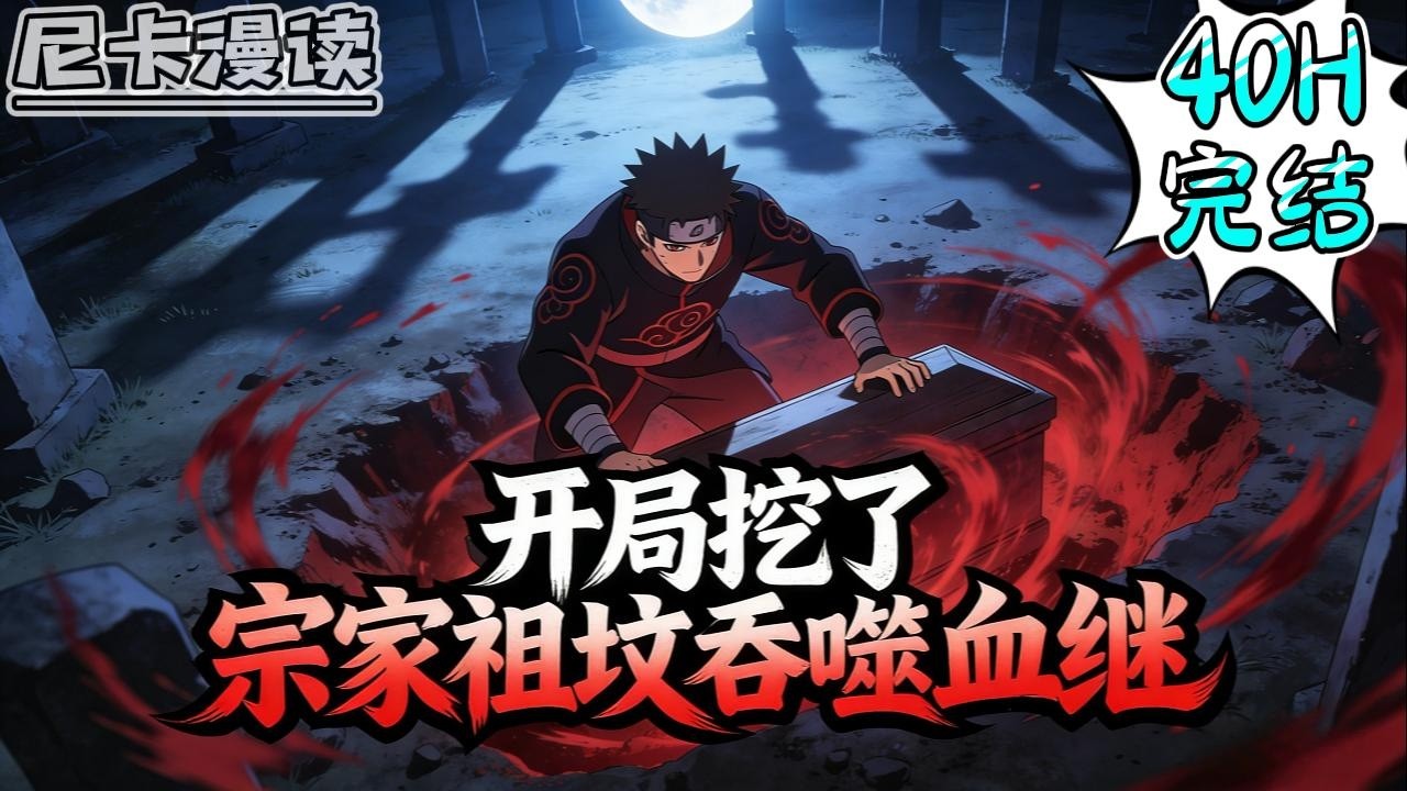 💥完结全集！《火影：开局挖了宗家祖坟吞噬血继》身为日向分家的笼中之鸟，日向圣弥终于等来了九尾之乱，夜黑风高杀人夜，当然要借此机会！#热血 #動漫 #火影忍者 #有声书 #有声漫画 #动漫 #一口气看完