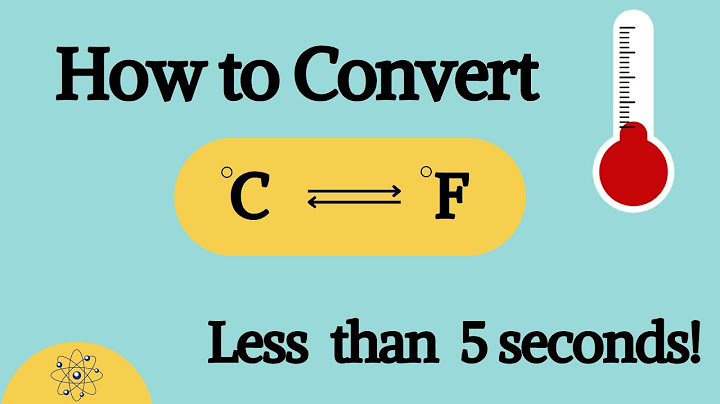 What is the fastest way to convert celsius to fahrenheit