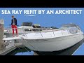 $260,000 1994 REFIT SEA RAY SUNDANCER 500 Express Cruiser YACHT TOUR Liveaboard REMODEL Walkthrough