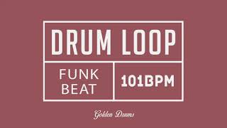 Funk Drum Loop 101 BPM