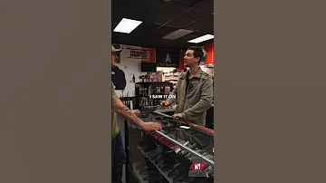 Don't do this in a gun store! #firearms #guns #gunstoreetiquette #skit #firearms #gunstore