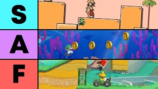 I ranked every template level in Super Mario Maker 2 so you don't have to.