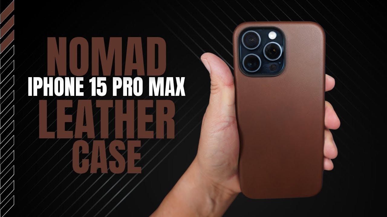 Check Out This Awesome Nomad iPhone  Pro Max Leather Case!