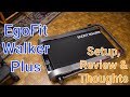 EgoFit Walker Plus Under Desk Treadmill: Everything YOU NEED to know! | Adjust Belt |