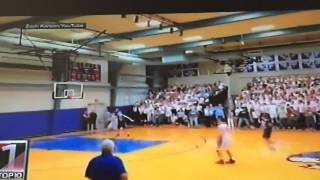 High School Basketball Half Court Buzzer Beater Shot