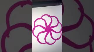 Tutorial On￼ how to make spiral art work on procreate💘🦋✨￼ Wealth
