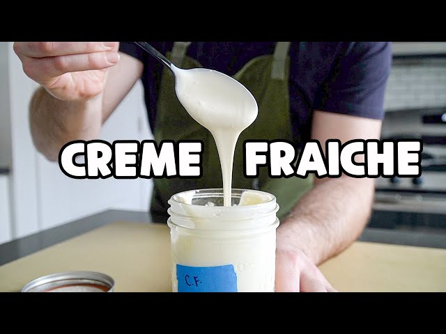 Easy Creme Fraiche Recipe: A Culinary Delight 3 sddefault