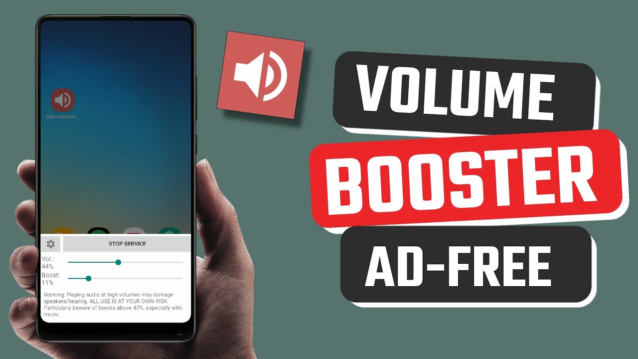Best Free Volume Booster App for Android - YouTube