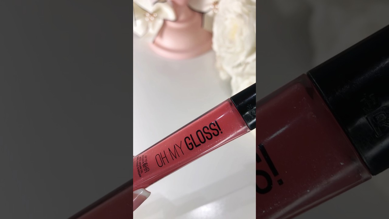 OH MY GLOSS | LIPGLOSS 101 STAY MY ROSE SWATCH 