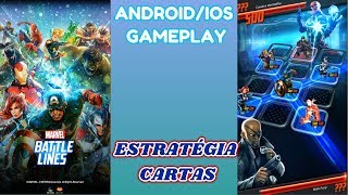 MARVEL Battle Lines Android IOS - melhor jogo de Estratégia / Cartas – Download screenshot 3