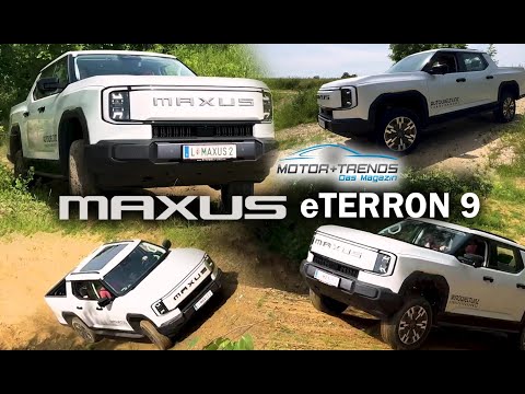 MAXUS eTERRON 9 - The ideal companion for any terrain