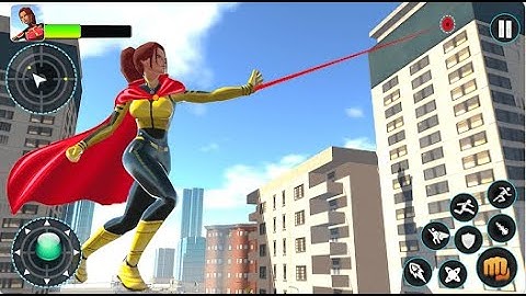 Spider Light Robot Speed Hero Part-1 | Rescue City Spider Robot Android GamePlay | By Game Crazy