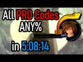 Kh3  critical all pro codes any speedrun in 50814 world record