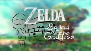 The Legend of Zelda - Ballad of the Goddess - Orchestral remix chords