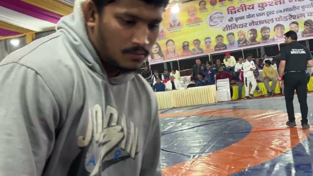 🤼Free Style 74kg Bronze Medal Bout Anuj V/s Aakash National Federation cup -2026￼ Ghaziabad (UP) 