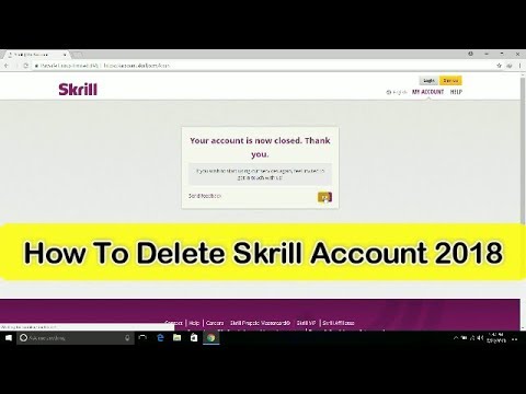 How To Delete Skrill Account 2018 Easy Method