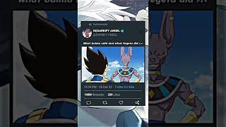 What Bulma Said And What Vegeta Did